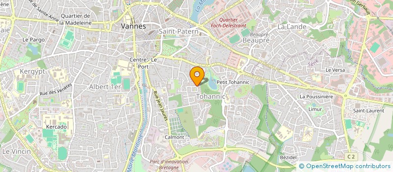 localisation de l'entreprise MONSIEUR ANTOINE DRENO à VANNES