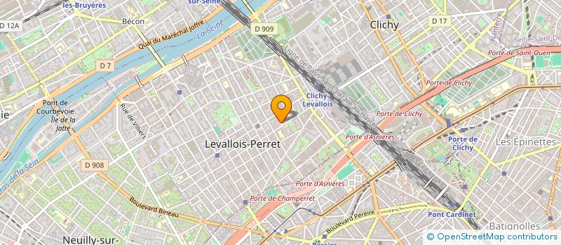 localisation de l'entreprise MONSIEUR ANTOINE DREYFUS à LEVALLOIS-PERRET