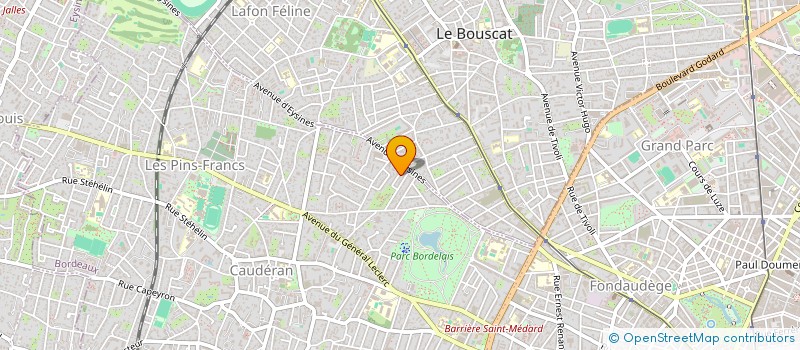 localisation de l'entreprise MONSIEUR ANTOINE DUBAS  BORDEAUX