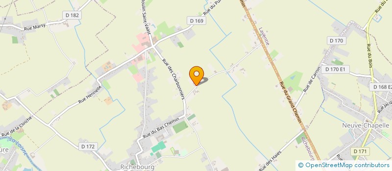 localisation de l'entreprise MONSIEUR ANTOINE DUBOIS  RICHEBOURG