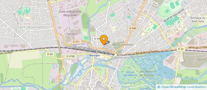 localisation de l'entreprise MONSIEUR ANTOINE DUBOIS à BOURGES