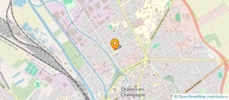 localisation de l'entreprise MONSIEUR ANTOINE DUBOIS  CHALONS-EN-CHAMPAGNE