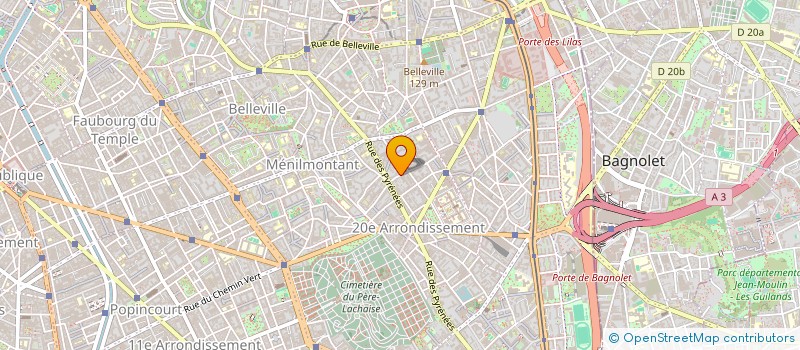 localisation de l'entreprise MONSIEUR ANTOINE DUBOS  PARIS