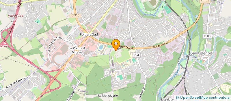localisation de l'entreprise MONSIEUR ANTOINE DUBREUIL HELION à SAINT-BENOIT