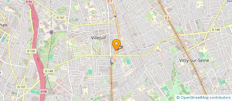 localisation de l'entreprise MONSIEUR ANTOINE DUC  VILLEJUIF