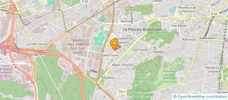 localisation de l'entreprise MONSIEUR ANTOINE DUC à LE PLESSIS-ROBINSON