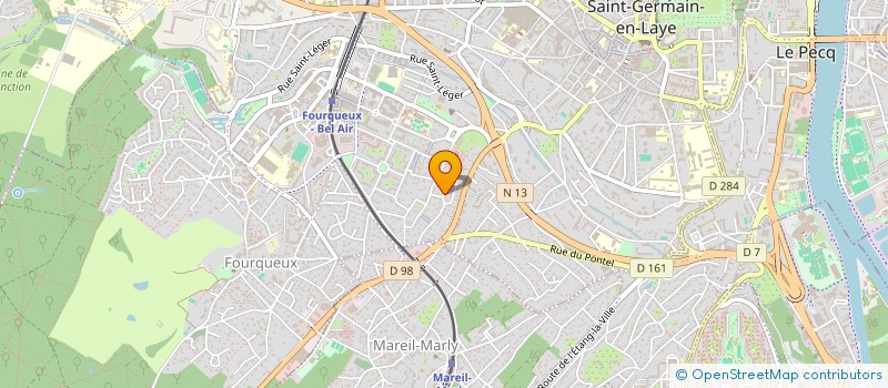 localisation de l'entreprise MONSIEUR ANTOINE DUCHENE  SAINT-GERMAIN-EN-LAYE