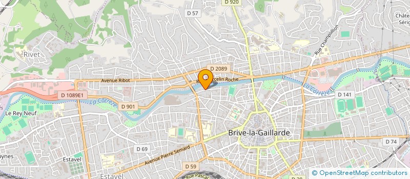 localisation de l'entreprise MONSIEUR ANTOINE DUCLOUX  BRIVE-LA-GAILLARDE