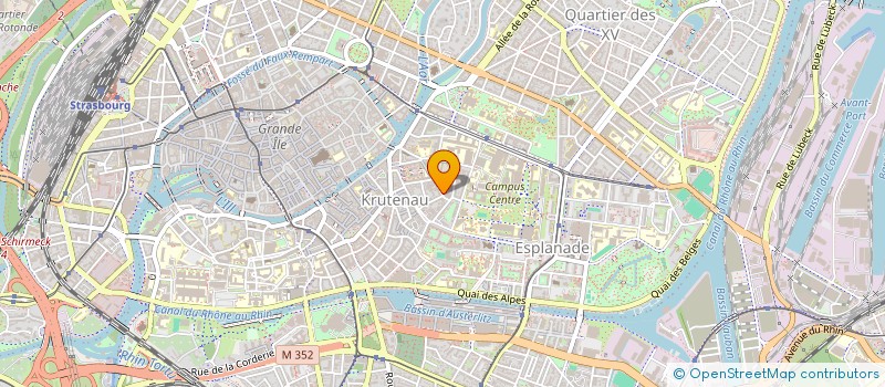 localisation de l'entreprise MONSIEUR ANTOINE DUCROS à STRASBOURG