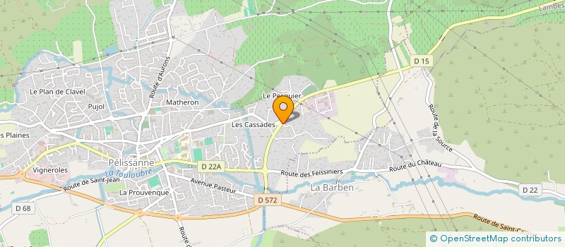 localisation de l'entreprise MONSIEUR ANTOINE DUFAYET à PELISSANNE