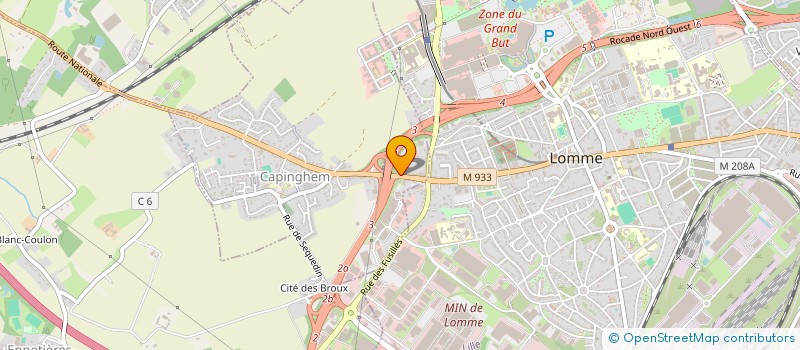 localisation de l'entreprise MONSIEUR ANTOINE DUHAMEL à LILLE