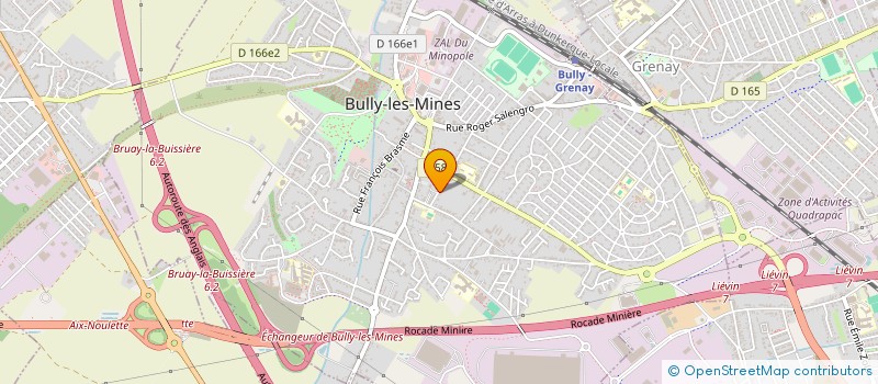 localisation de l'entreprise MONSIEUR ANTOINE DUHEM  BULLY-LES-MINES