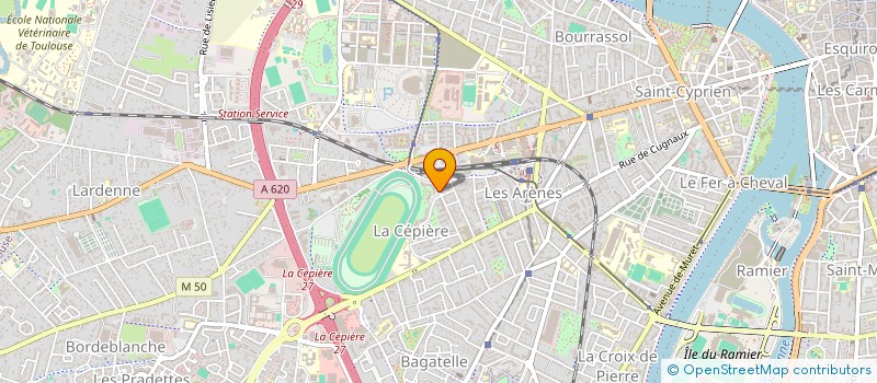 localisation de l'entreprise MONSIEUR ANTOINE DUHIN à TOULOUSE