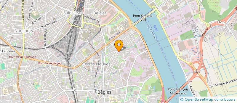 localisation de l'entreprise MONSIEUR ANTOINE DULAU à BEGLES