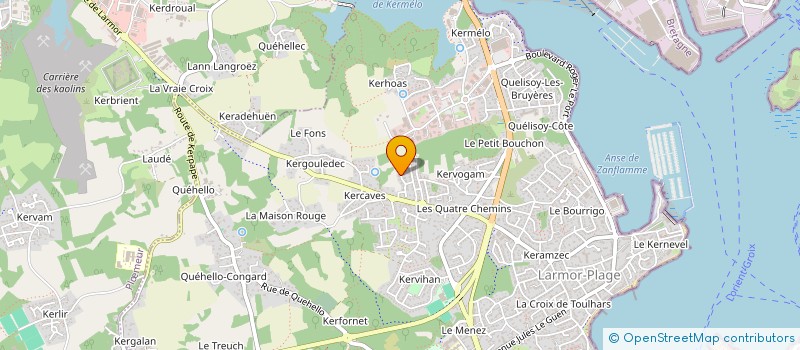 localisation de l'entreprise MONSIEUR ANTOINE DUMAS  LARMOR-PLAGE