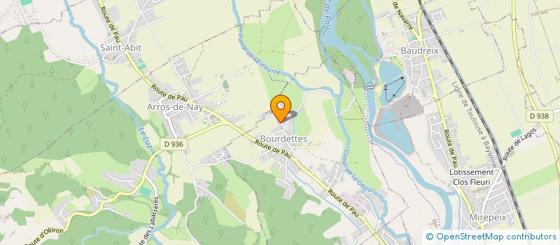 localisation de l'entreprise MONSIEUR ANTOINE DUMONDEL  BOURDETTES