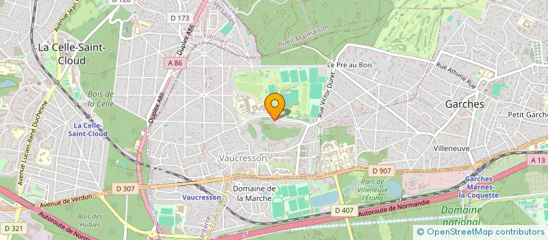 localisation de l'entreprise MONSIEUR ANTOINE DUNN  VAUCRESSON