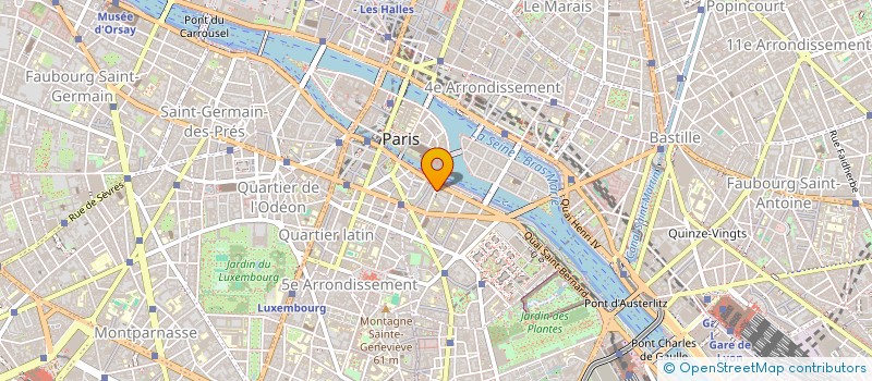 localisation de l'entreprise MONSIEUR ANTOINE DUPIN  PARIS