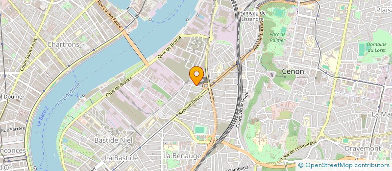 localisation de l'entreprise MONSIEUR ANTOINE DUPIN  BORDEAUX