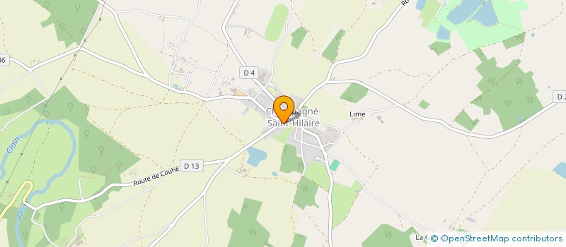 localisation de l'entreprise MONSIEUR ANTOINE DUPOUY  CHAMPAGNE-SAINT-HILAIRE