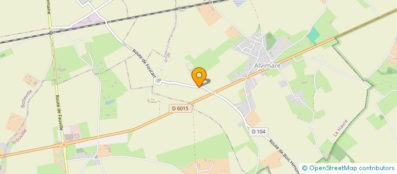 localisation de l'entreprise MONSIEUR ANTOINE DUPRE  ALVIMARE