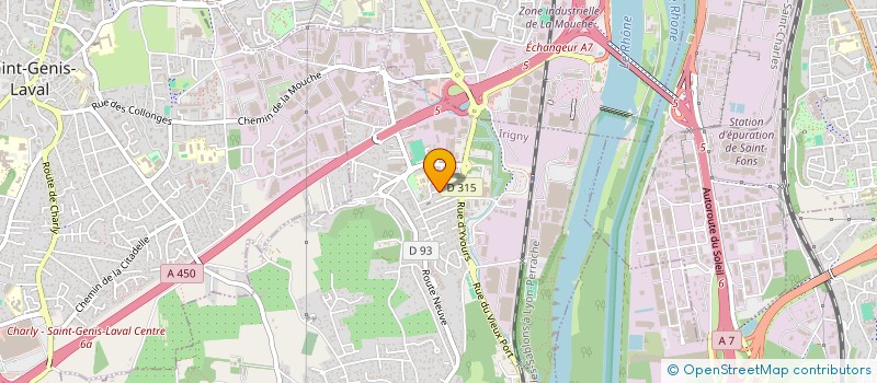 localisation de l'entreprise MONSIEUR ANTOINE DURANCER  IRIGNY