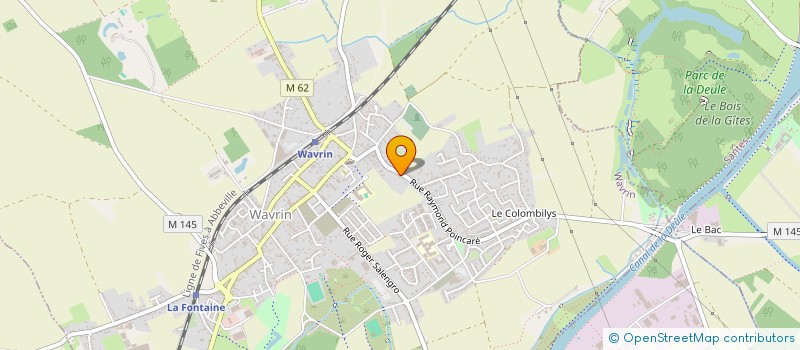 localisation de l'entreprise MONSIEUR ANTOINE DURIEZ  WAVRIN