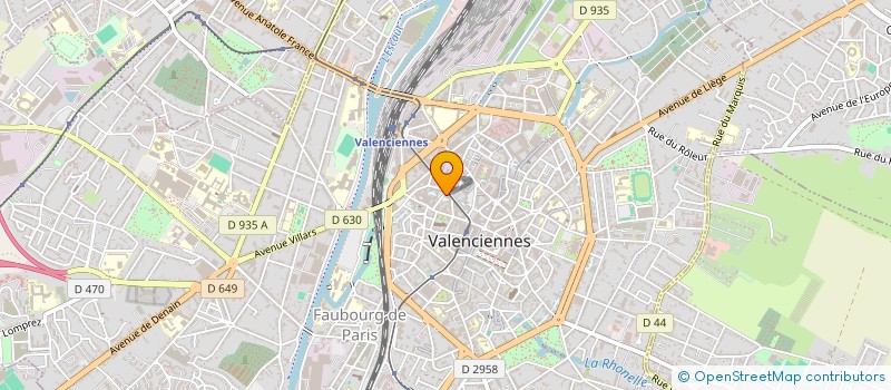 localisation de l'entreprise MONSIEUR ANTOINE DUTILLEUL à VALENCIENNES
