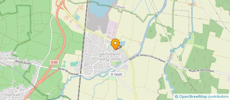 localisation de l'entreprise MONSIEUR ANTOINE EHINGER  HERRLISHEIM-PRES-COLMAR