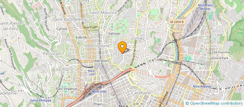 localisation de l'entreprise MONSIEUR ANTOINE ELIOT  NICE