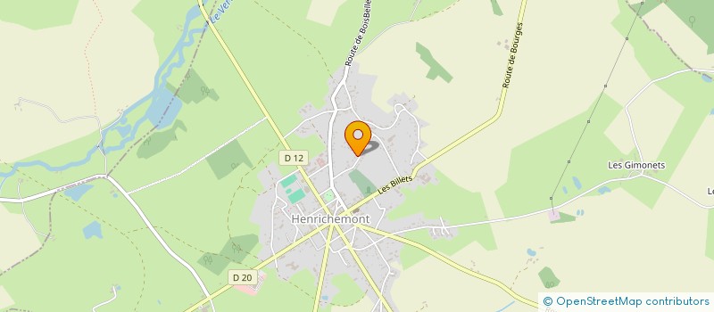 localisation de l'entreprise MONSIEUR ANTOINE EMERAUD  NEUVY-DEUX-CLOCHERS