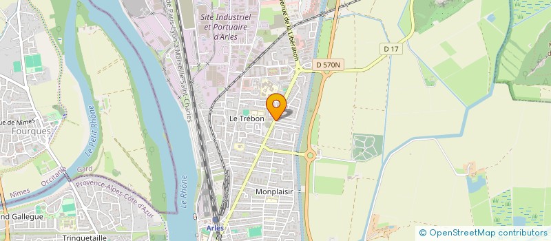 localisation de l'entreprise MONSIEUR ANTOINE EMIN  ARLES