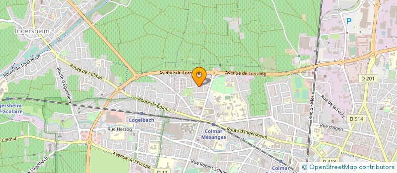 localisation de l'entreprise MONSIEUR ANTOINE ENGEL  COLMAR