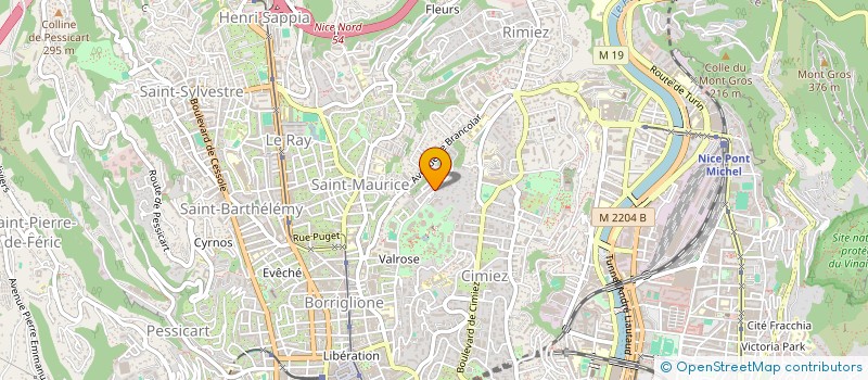 localisation de l'entreprise MONSIEUR ANTOINE ERNOUF à NICE