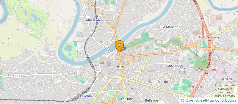 localisation de l'entreprise MONSIEUR ANTOINE ESCALANTE à ALBI