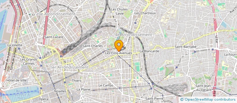 localisation de l'entreprise MONSIEUR ANTOINE ETIENNE à MARSEILLE