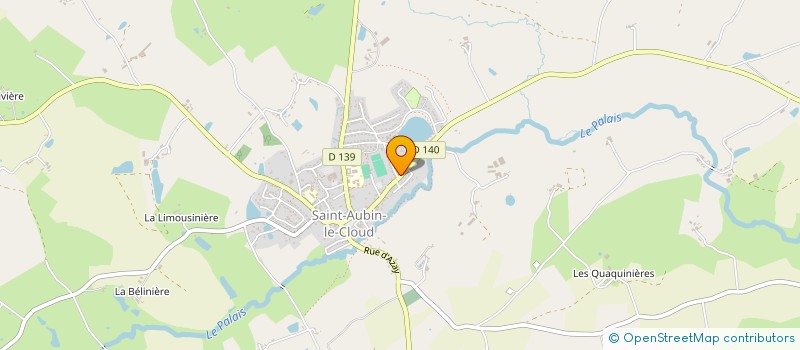 localisation de l'entreprise MONSIEUR ANTOINE FABIEN  SAINT-AUBIN-LE-CLOUD