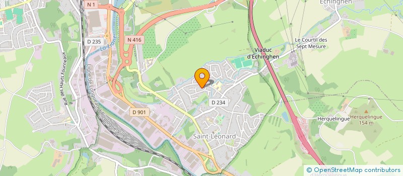 localisation de l'entreprise MONSIEUR ANTOINE FACHE  SAINT-LEONARD