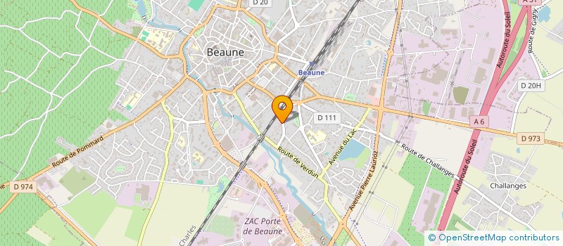 localisation de l'entreprise MONSIEUR ANTOINE FAIVRE à BEAUNE