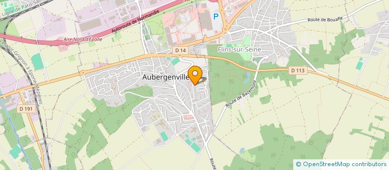 localisation de l'entreprise MONSIEUR ANTOINE FAKHRIYAT  AUBERGENVILLE