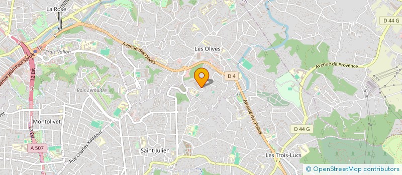 localisation de l'entreprise MONSIEUR ANTOINE FALLETTA à MARSEILLE