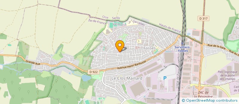 localisation de l'entreprise MONSIEUR ANTOINE FALTES  FOSSES