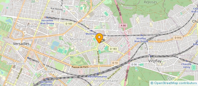 localisation de l'entreprise MONSIEUR ANTOINE FARES à VERSAILLES