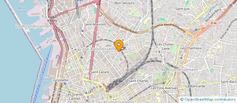 localisation de l'entreprise MONSIEUR ANTOINE FATOUX à MARSEILLE