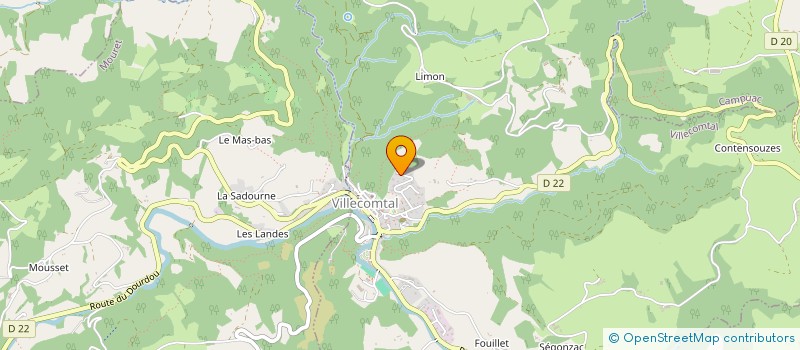 localisation de l'entreprise MONSIEUR ANTOINE FAU  GIGNAC