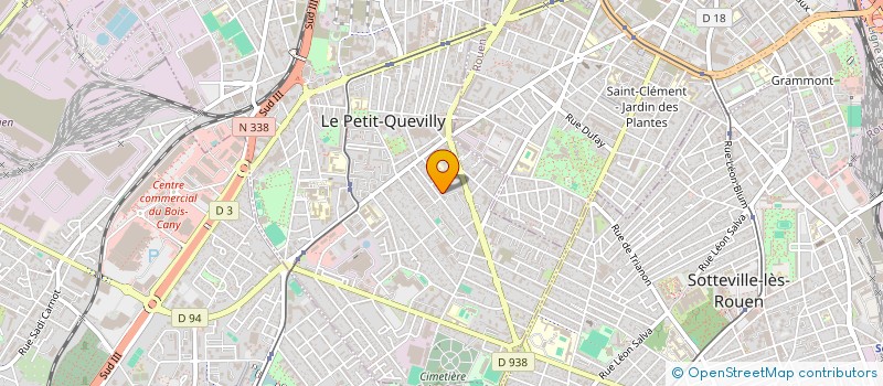 localisation de l'entreprise MONSIEUR ANTOINE FAUCHERRE à LE PETIT-QUEVILLY