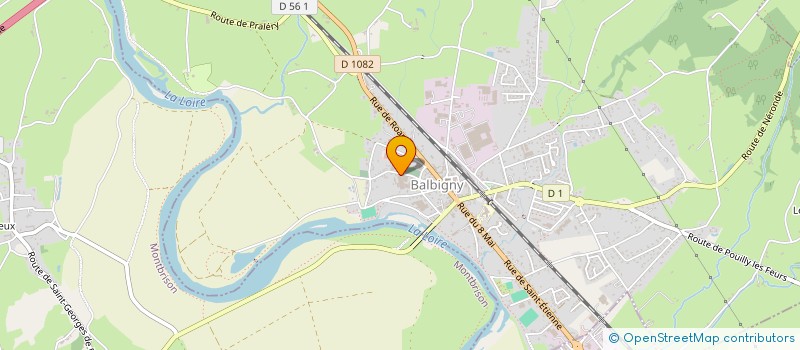 localisation de l'entreprise MONSIEUR ANTOINE FAYE  BALBIGNY