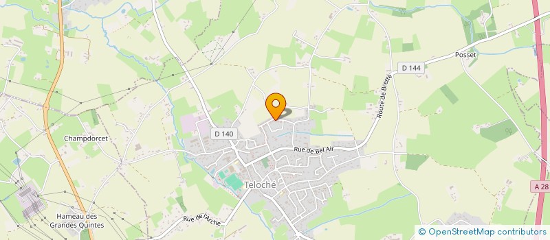 localisation de l'entreprise MONSIEUR ANTOINE FEFEU  TELOCHE