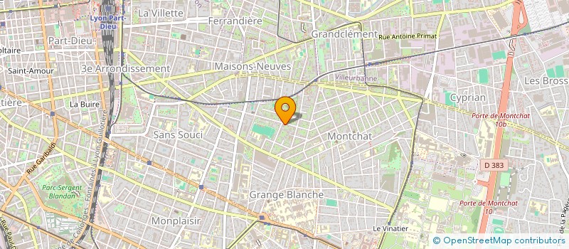 localisation de l'entreprise MONSIEUR ANTOINE FENEYROLLES  LYON