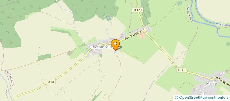 localisation de l'entreprise MONSIEUR ANTOINE FERBER à CHATTANCOURT